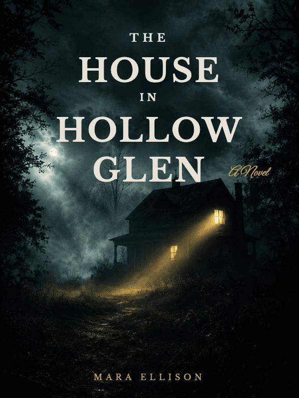 Fiction cover template example