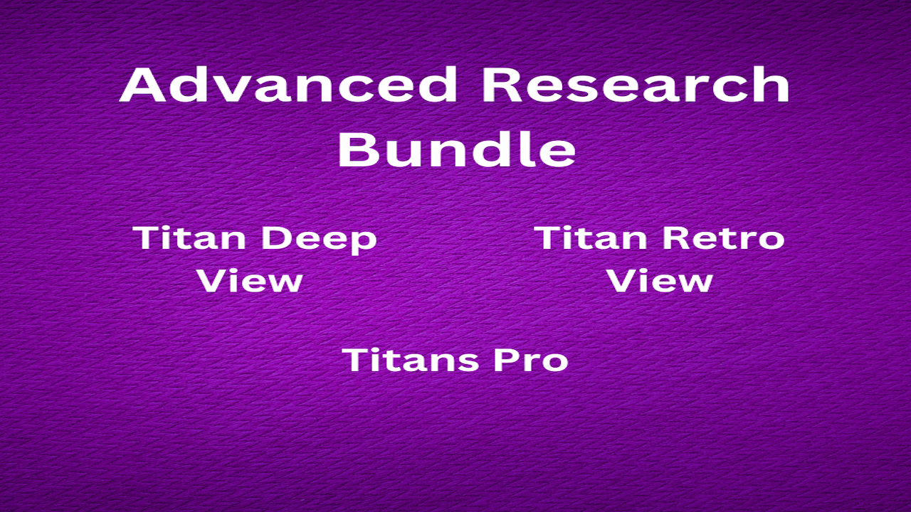 Advanced Research Bundle