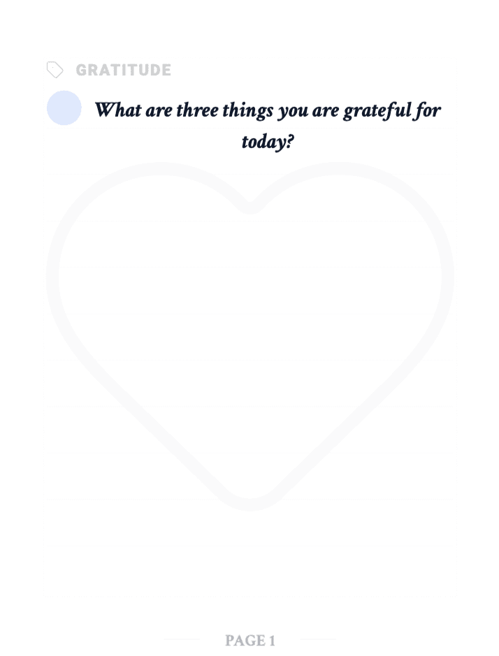 Self‑Reflection Prompts