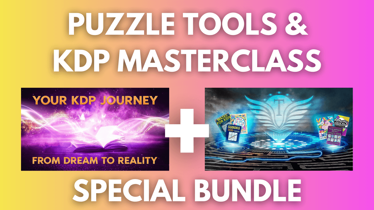 2. KDP Masterclass & All Puzzle Tool Bundle