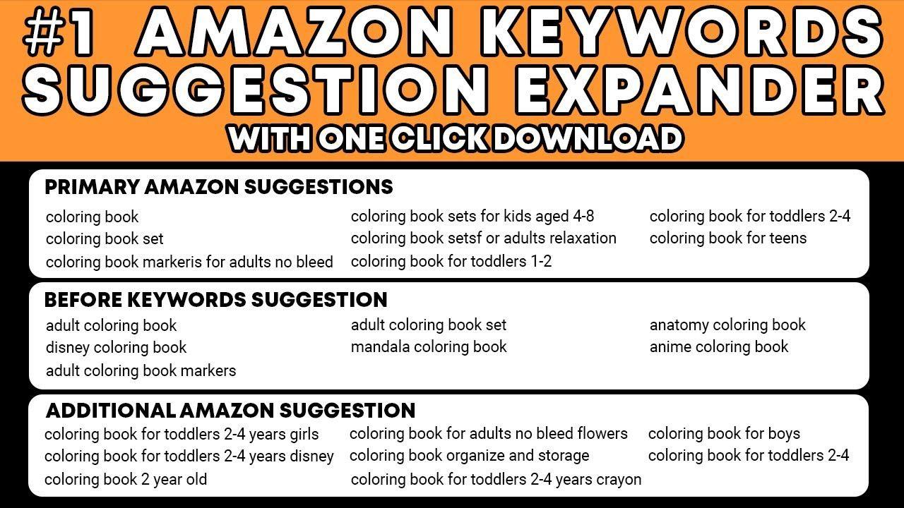 No.1 Amazon and KDP Keyword Search Suggestion Tool: Installation Walkthrough