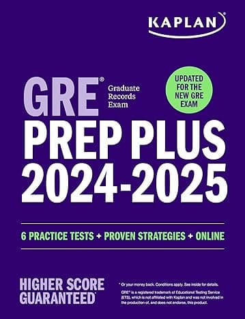 GRE Prep Plus 2024-2025: Your Ultimate Guide to GRE Success (Kaplan Test Prep)