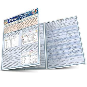 Excel: Pivot Tables & Charts Laminated Reference Guide (QuickStudy Computer)