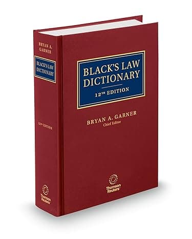 Black's Law Dictionary, 12th Edition