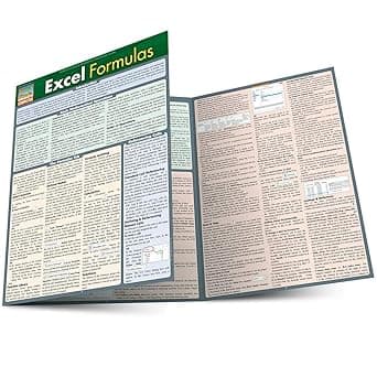Excel Formulas QuickStudy Laminated Study Guide (QuickStudy Computer)