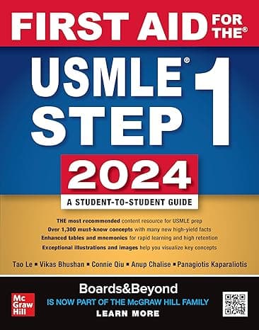 First Aid for the USMLE Step 1 2024