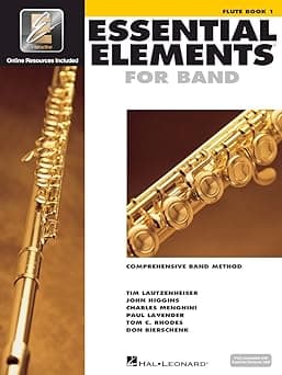 Essential Elements for Band - Flute Book 1 with EEi Book/Online Media