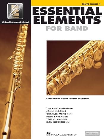 Essential Elements for Band - Flute Book 1 with EEi Book/Online Media
