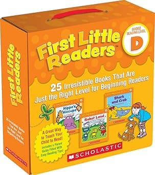 First Little Readers Parent Pack: Guided Reading Level D: 25 Irresistible Books That Are Just the Right Level for Beginning Readers