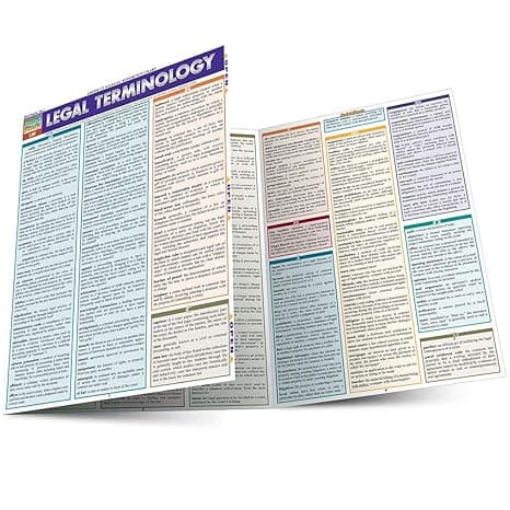 Legal Terminology (Quick Study: Law)