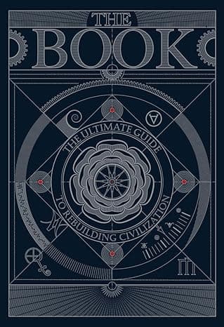 The Book. The Ultimate Guide to Rebuilding a Civilization - Inspirational Science Books for Adults - Unique Artifact - Knowledge Encyclopedia with Over 400 Pages of Detailed & Catchy Illustrations