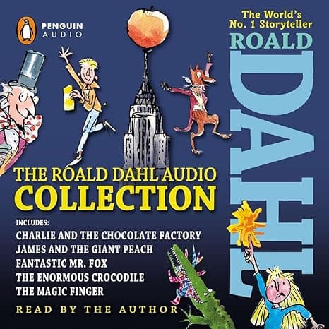 The Roald Dahl Audio Collection: Includes Charlie and the Chocolate Factory, James and the Giant Peach, Fantastic Mr. Fox, The Enormous Crocodile & The Magic Finger