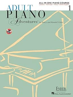 Adult Piano Adventures All-in-One Piano Course Book 1 (Book/Online Audio)