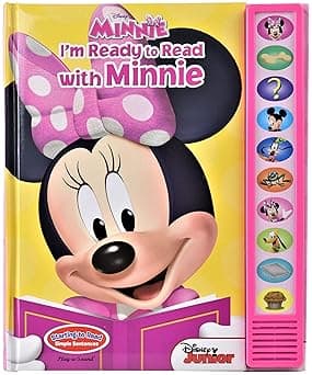 Disney Minnie Mouse - I'm Ready to Read with Minnie Sound Book - PI Kids