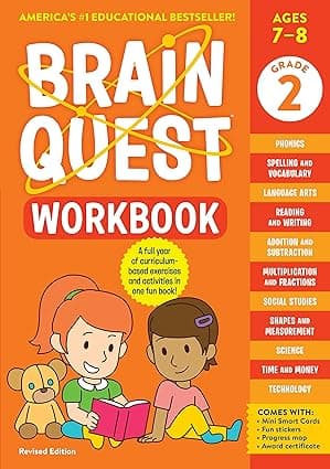 Brain Quest Workbook: 2nd Grade Revised Edition (Brain Quest Workbooks)