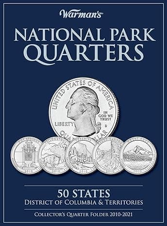 National Park Quarters: 50 States + District of Columbia & Territories: Collector's Quarters Folder 2010 -2021 (Warman's Collector Coin Folders)