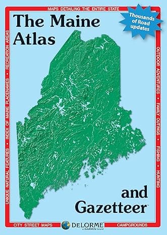 Maine Atlas & Gazetteer (Delorme)