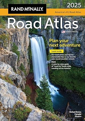 Rand McNally 2025 Road Atlas (Rand McNally Road Atlases)