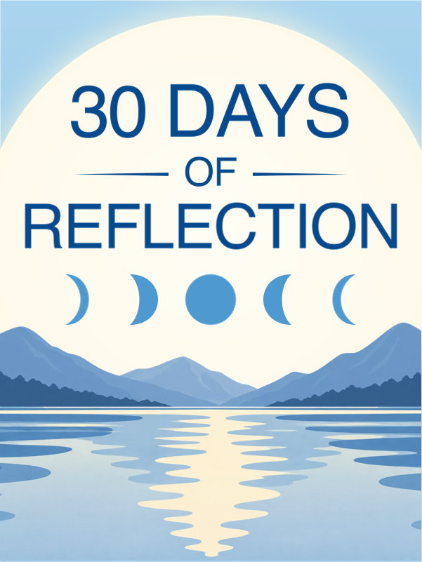 30 Days of Reflection cover template preview