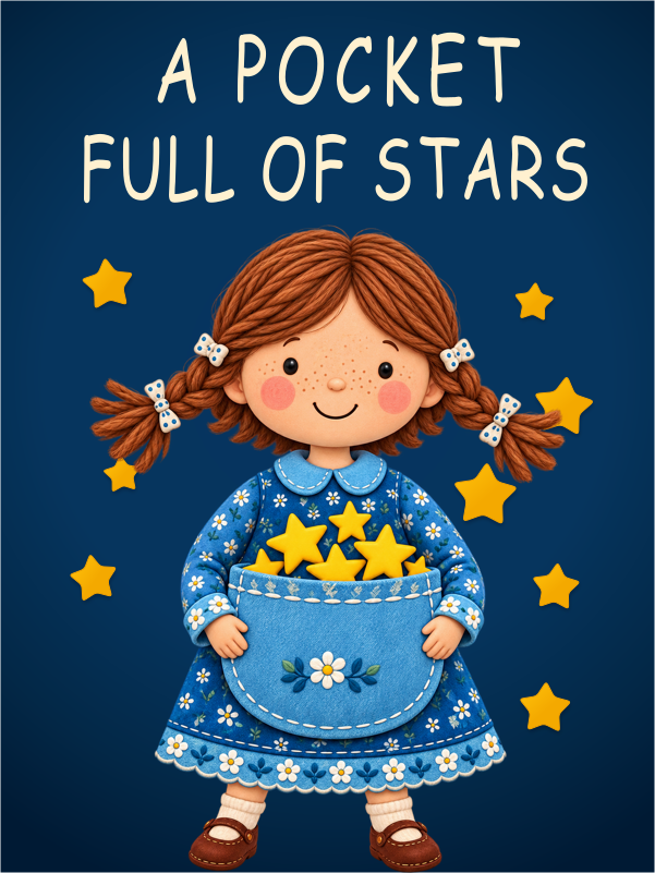 A Pocket Full of Stars cover template preview