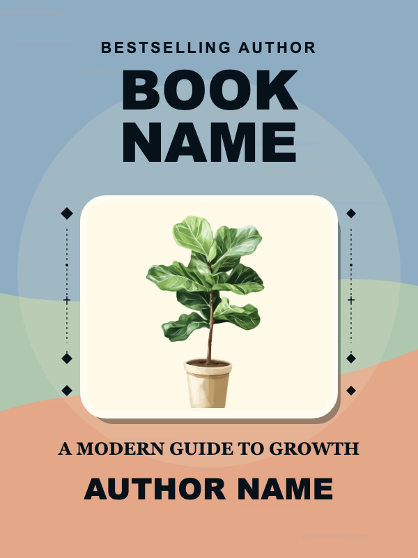 Chromatic Growth Editorial cover template preview