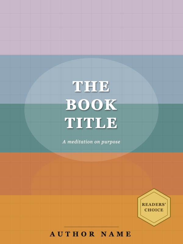 Chromatic Veil Memoir cover template preview