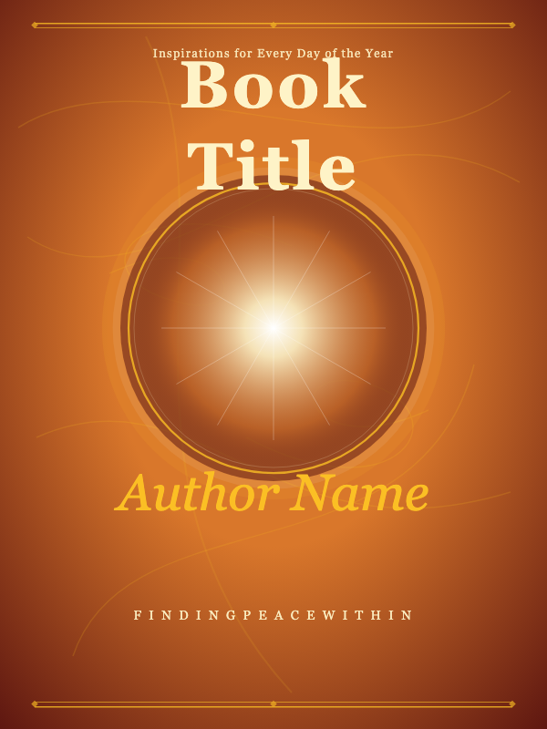 Ethereal Devotion Nonfiction cover template preview