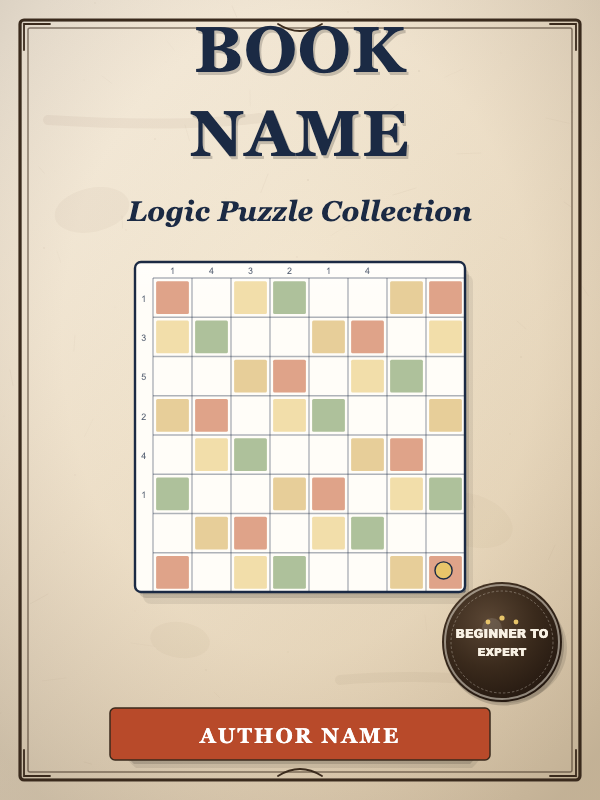 Parchment Puzzle Gallery cover template preview