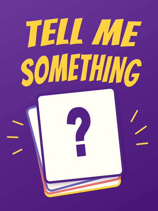 Tell Me Something cover template preview