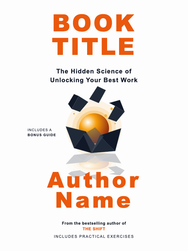 Unveiled Core Nonfiction cover template preview