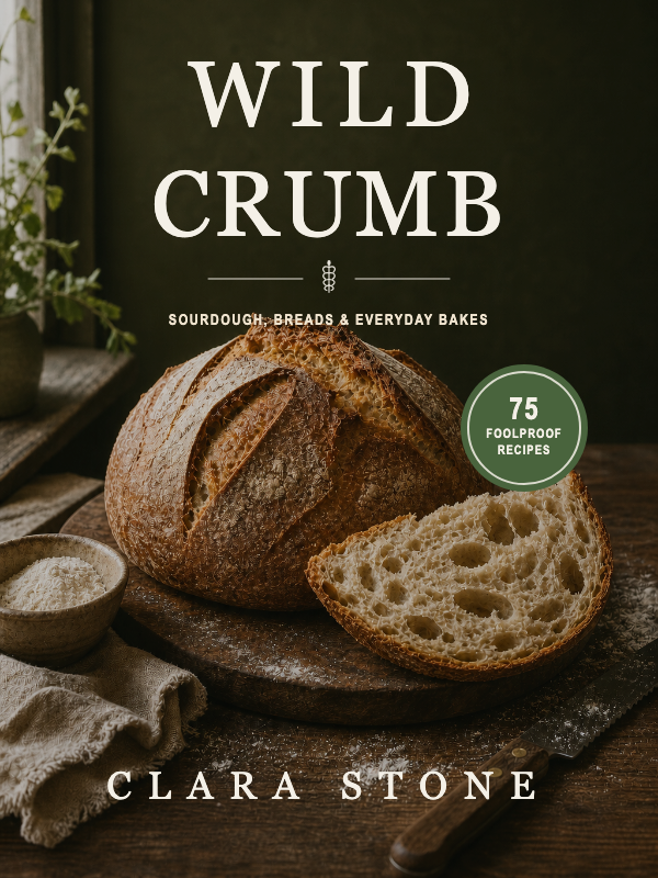 Wild Crumb Wrap cover template preview
