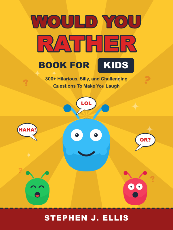 Would You Rather Book for Kids cover template preview